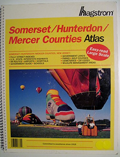 Stock image for Somerset/Hunterdon/Mercer Counties Atlas for sale by Orion Tech