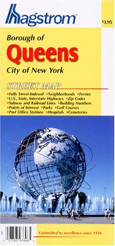 Queens County, N.Y. Pocket Map (9780880971126) by Hagstrom Map Company