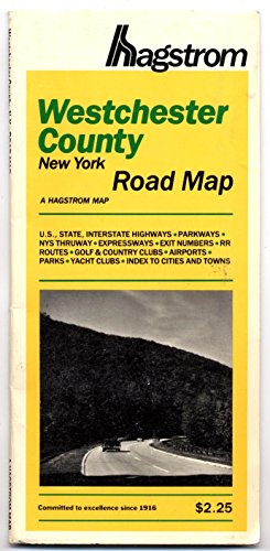 Hagstrom Westchester County road map (9780880971157) by Hagstrom Map Company