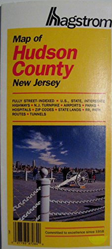 Stock image for Map of Hudson County New Jersey for sale by Wonder Book