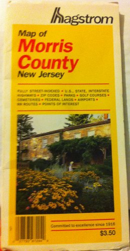 Stock image for Morris County, N.J. Pocket Map (120) for sale by GF Books, Inc.