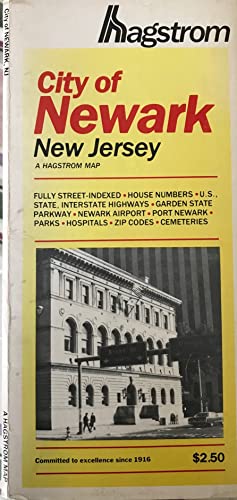 Stock image for City of Newark, New Jersey/Hagstrom for sale by Montclair Book Center