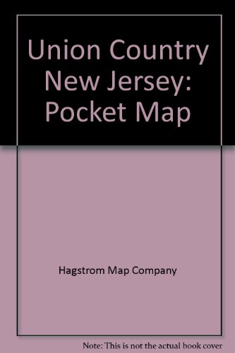 Stock image for Union Country New Jersey: Pocket Map for sale by Wonder Book