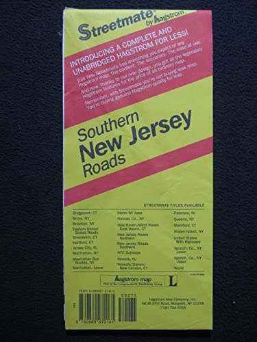 Southern New Jersey Road Map (9780880972161) by Hagstrom Map Company