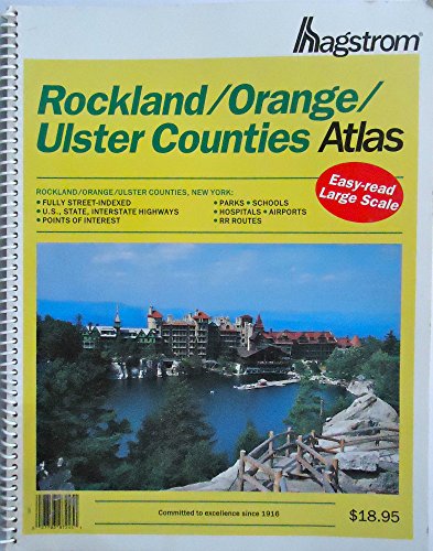 Rockland/Orange/Ulster (9780880972451) by Hagstrom Map Company