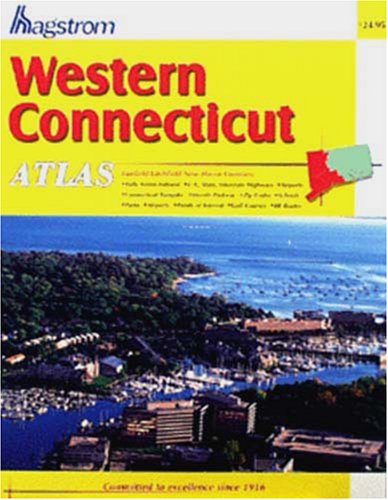 Hagstrom Western Connecticut Atlas (9780880975025) by Arrow Map, Inc.