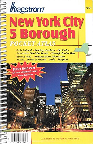 Stock image for New York City 5 Borough Pocket Atlas for sale by WeBuyBooks