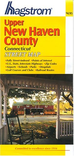 New Haven County Upper, Ct (9780880977029) by Hagstrom Map Company