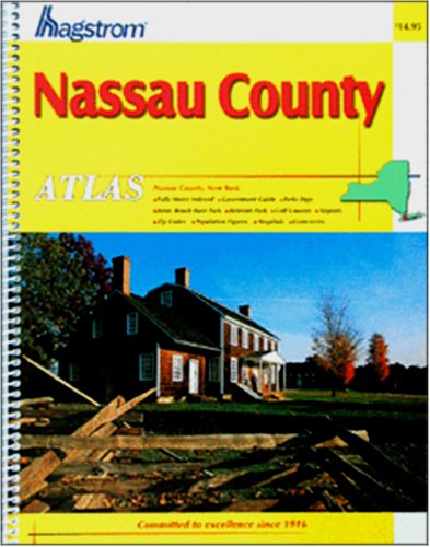 Nassau County Atlas : Nassau County, New York (Hagstrom Atlas: Nassau County, New York Large Scale) (9780880977500) by Hagstrom Map Company