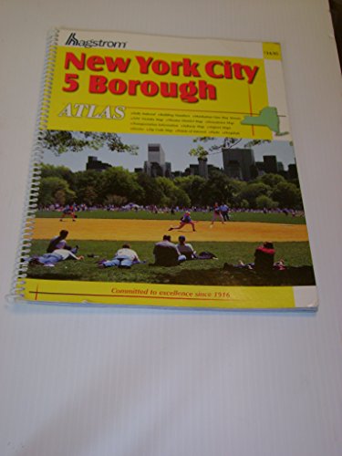 New York City 5 Borough Atlas (9780880977531) by Hagstrom Map Company