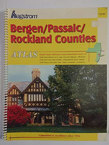 Beispielbild fr Hagstrom Bergen/Passaic/Rockland Atlas zum Verkauf von Your Online Bookstore