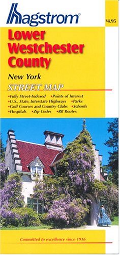 Hagstrom Lower Westchester County, NY Street Map (9780880977937) by Hagstrom Map Company