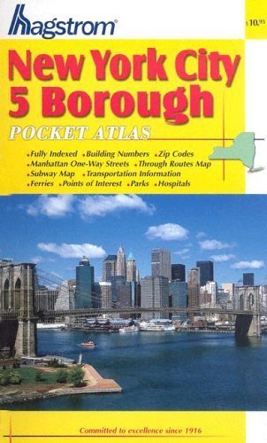 Beispielbild fr New York City 5 Borough Pocket Atlas zum Verkauf von Wizard Books