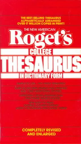 Stock image for The New American Roget's College Thesaurus in Dictionary Form for sale by -OnTimeBooks-