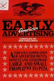 Imagen de archivo de Early American Advertising a la venta por HPB-Ruby
