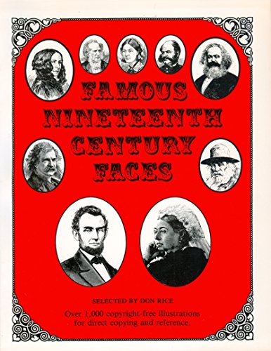 Beispielbild fr Famous Nineteenth Century Faces zum Verkauf von Housing Works Online Bookstore
