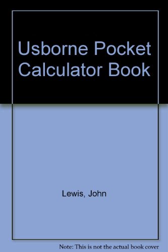 Beispielbild fr Pocket Calculator zum Verkauf von Better World Books: West