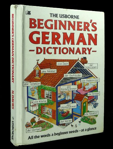 Stock image for Usbornes Beginner's German Dictionary for sale by ThriftBooks-Dallas