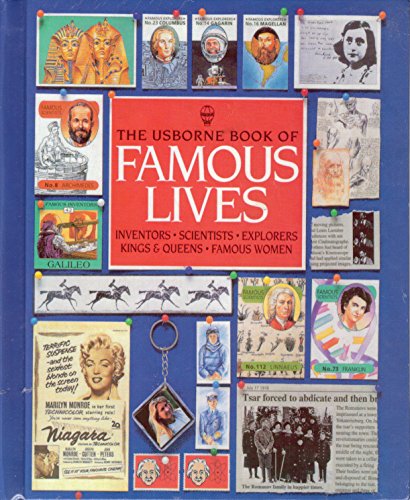 9780881109986: Usborne Book of Famous Lives (Famous Lives Series)