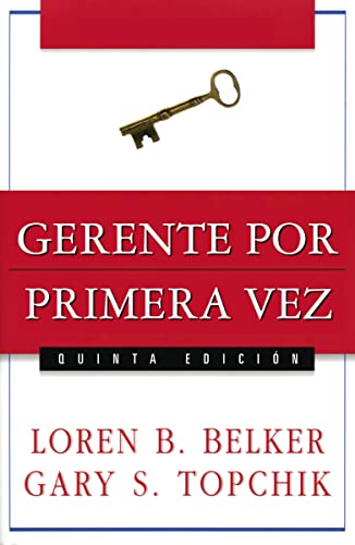 Stock image for Gerente Por Primera Vez for sale by ThriftBooks-Dallas