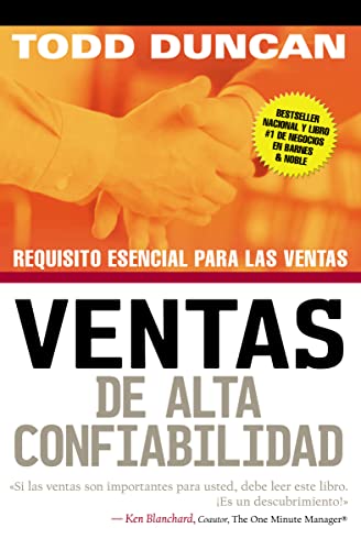 Beispielbild fr Ventas de alta confiabilidad: Requisito esencial para las ventas (Spanish Edition) zum Verkauf von SecondSale