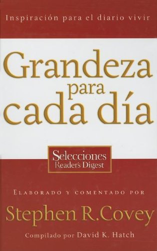 Imagen de archivo de Grandeza para Cada Da : Inspiracin para el Diario Vivir a la venta por Better World Books