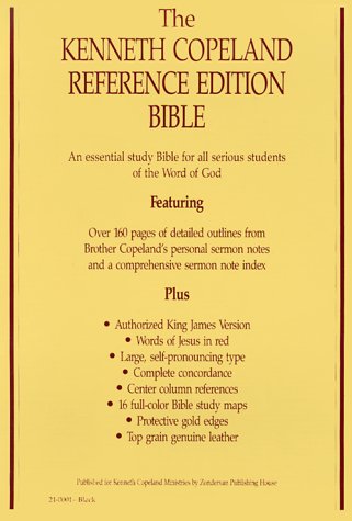Imagen de archivo de Kenneth Copeland Reference Bible a la venta por Revaluation Books