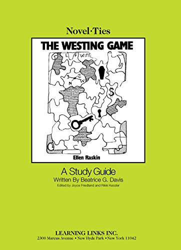 Imagen de archivo de Westing Game: Novel-Ties Study Guide a la venta por Save With Sam