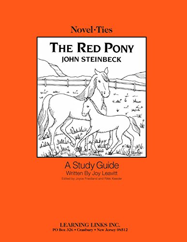 9780881221251: Red Pony: Novel-Ties Study Guide