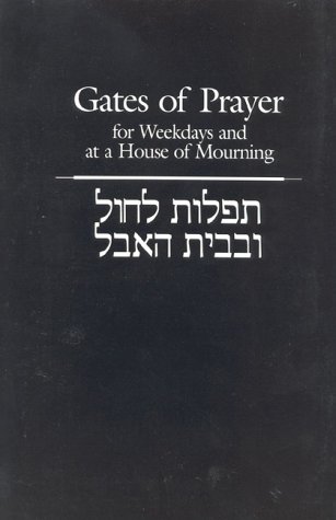 Imagen de archivo de Gates of Prayer for Weekdays and at a House of Mourning: Gender-Inclusive Edition- Hebrew Opening a la venta por Wonder Book
