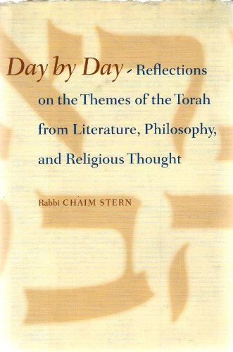 Imagen de archivo de Day by Day: Reflections for Reading the Torah a la venta por Front Cover Books