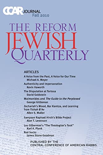 Stock image for Reform Jewish Quarterly, Fall 2010 for sale by Lucky's Textbooks