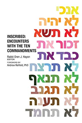 Beispielbild fr Inscribed Encounters with the Ten Commandments zum Verkauf von Michener & Rutledge Booksellers, Inc.