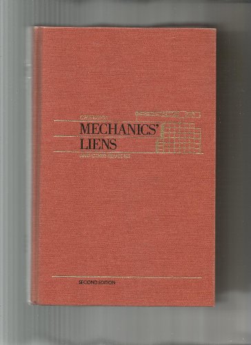 Stock image for California Mechanics' Liens & Other Remedies for sale by ThriftBooks-Atlanta