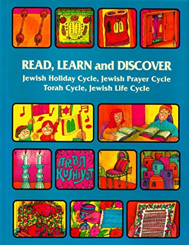 Beispielbild fr Read, Learn and Discover: Jewish Holiday Cycle, Jewish Prayer Cycle, Torah Cycle, Jewish Life Cycle zum Verkauf von Red's Corner LLC