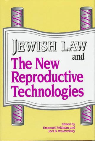 Stock image for Jewish Law and the New Reproductive Technologies. for sale by Henry Hollander, Bookseller