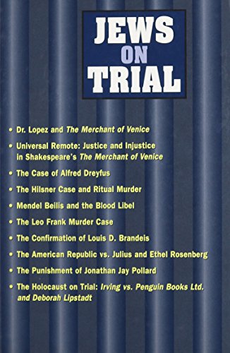 Beispielbild fr Jews on Trial zum Verkauf von Better World Books