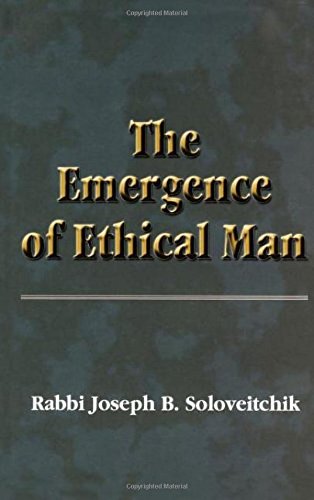 Beispielbild fr the Emergence Of Ethical Man (Meotzar Horav) (MeOtzar HoRav, 5) zum Verkauf von GF Books, Inc.