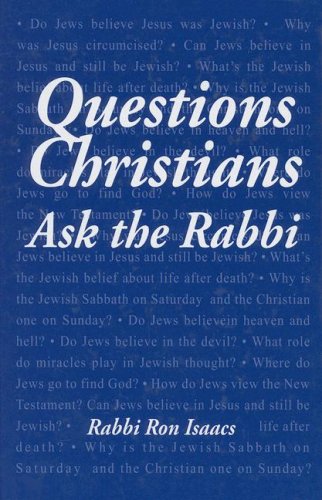 Beispielbild fr Questions Christians Ask the Rabbi zum Verkauf von Better World Books