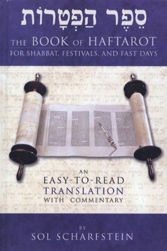 Imagen de archivo de The Book of Haftarot: An Easy-to-Read Haftarah Translation a la venta por SecondSale