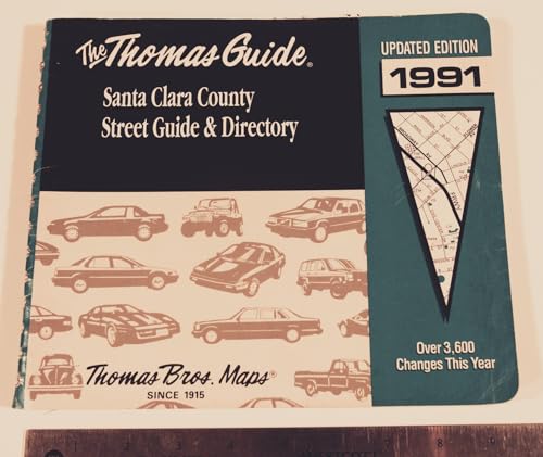 Santa Clara County Street Guide and Directory (9780881304848) by Thomas Brothers Maps; Thomas Bros Maps