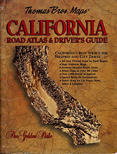 Beispielbild fr California Road Atlas and Driver's Guide: 1995 Edition (Thomas Guide California Road Atlas & Driver's Guide) zum Verkauf von Books From California