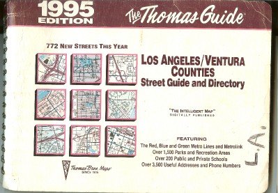 Beispielbild fr Los Angeles, Orange Counties Street Guide and Directory, 1995 zum Verkauf von Books From California