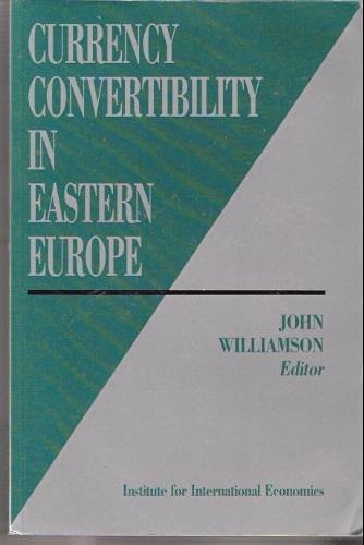 Beispielbild fr Currency Convertibility in Eastern Europe zum Verkauf von PsychoBabel & Skoob Books