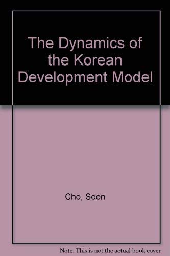 9780881321876: The Dynamics of Korean Economic Development