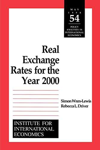 Beispielbild fr Real Exchange Rates for the Year 2000 zum Verkauf von Blackwell's