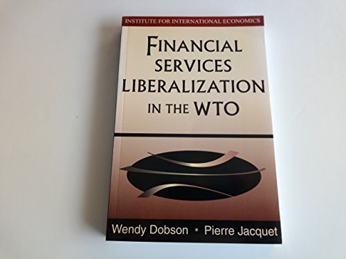 Beispielbild fr Financial Services Liberalization in the Wto zum Verkauf von 2Vbooks