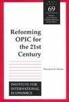 Beispielbild fr Reforming OPIC for the 21st Century zum Verkauf von Better World Books