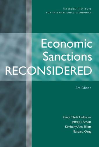 9780881324075: Economic Sanctions Reconsidered
