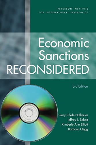 9780881324310: Economic Sanctions Reconsidered – [Softcover with CD–ROM] (Peterson Institute for International Economics)